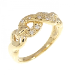 Nhẫn kim cương K18YG 0.05CT