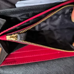 Túi xách nữ GIOGIO da PU phối màu đỏ đen thời trang 752694