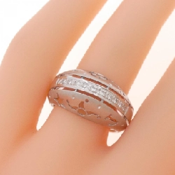 Nhẫn kim cương 750WG 0.12CT 668284