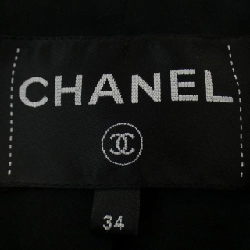 【Mã giảm giá】Áo khoác không cổ CHANEL 636810