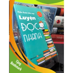 (TẶNG BOOKMARK) Luyện đọc nhanh 2015 mới 80% ố nhẹ Alpha book biên soạn RBK2709 KỸ NĂNG