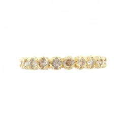 Nhẫn kim cương K18YG Half Eternity 1.0CT - Hàng hiệu Chính hãng 854204