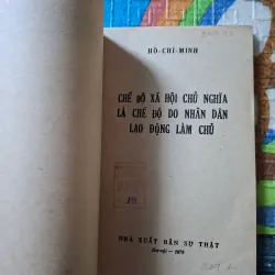 Chế độ xã hội chủ nghĩa là chế độ do nhân dân lao động làm chủ 971637