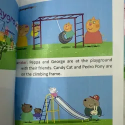 Sách - Peppa pig season 1 gộp 3 cuốn tặng đầy đủ video và audio, sách in nét đẹp 936381