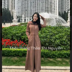 Áo chống nắng toàn thân 2 lớp croptop dày đẹp 971337