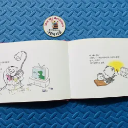 Set sách bìa cứng tiếng Hàn, chữ ít và vừa cho bé tập đọc 755735