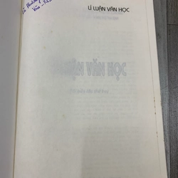 Lí luận văn học. 3b5 551598