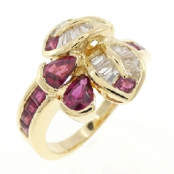 Nhẫn Ruby K18YG 1.50CT