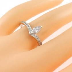 Nhẫn kim cương PT900 0.315CT D IF cắt Marquise - Hàng hiệu Authentic 874852