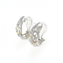 Bông tai hoa ba màu K18 - Hàng hiệu Authentic 868495