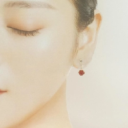 K10YG Garnet Bông tai - Hàng hiệu Chính hãng 866174