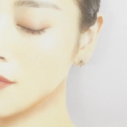 K14PG Bông tai hình trái tim kim cương 0.04CT - Hàng hiệu Chính hãng 869514