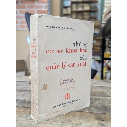 Những cơ sở khoa học của quản lý sản xuất - sách tham khảo 551530