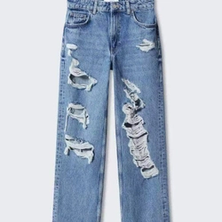 Quần jean MANGO. 2 sz 38, 1 sz 40 form nhỏ. 283081