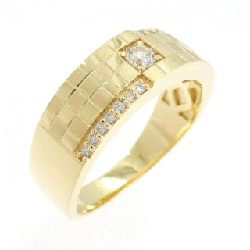 Nhẫn kim cương K18YG 0.21CT - Hàng hiệu Authentic