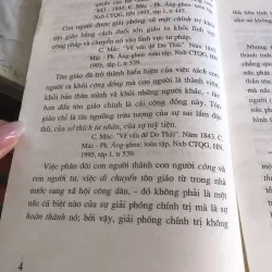 Trích tác phẩm của C.Mác - Ph.ăng-ghen, VI.Lenin và Hồ Chí Minh về vấn đề tôn giáo  1031136