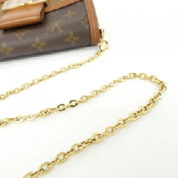 Ví Louis Vuitton Monogram Porte-Feuille Dauphine M68746 Chain Wallet 621056