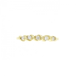 Nhẫn kim cương K18YG 0.08CT 671435