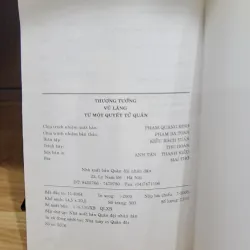 Thượng tướng Vũ Lăng từ một quyết tử quân - Hồi ký thượng tướng Vũ Lăng 558888