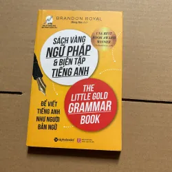 Sách vàng ngữ pháp và biên tập tiếng anh