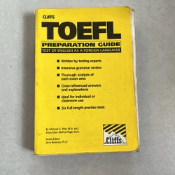 TOEFL Preparation Guide — Cliffs — 1995s