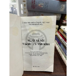 Người Hà Nội thanh lịch, văn minh - Ủy ban Mặt trận Tổ quốc Việt Nam Thành phố Hà Nội 1005801