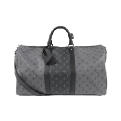 Túi du lịch Louis Vuitton Monogram Eclipse Reverse Keepall Bandoulière 50cm M45392 - Hàng hiệu Authentic