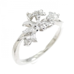 Nhẫn kim cương 0.04CT bằng bạch kim nguyên chất