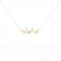 K18YG Dây chuyền kim cương - Hàng hiệu Authentic