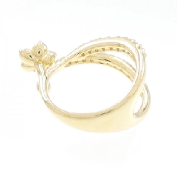 Nhẫn kim cương hoa K18YG 0.60CT 672865