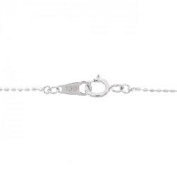 K18WG/750WG Dây chuyền kim cương hình trái tim 0.20CT - Hàng hiệu Chính hãng 862173