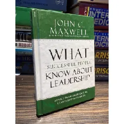 What successful people know about leadership