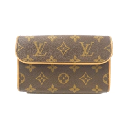 Túi đeo hông Louis Vuitton Monogram Pochette Florentine S M51855+M67304 - Hàng hiệu Authentic