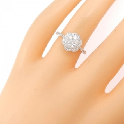 Nhẫn kim cương hoa Ponte Vecchio 0.71CT - Hàng hiệu Authentic 839847