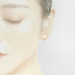 Bông tai ngọc trai Akoya K18YG 6.9mm - Hàng hiệu chính hãng 873178