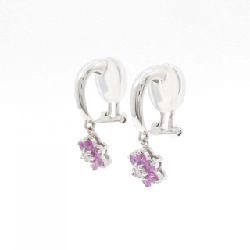 Bông tai hoa sapphire K18WG/K14WG 0.80CT - Hàng hiệu chính hãng 872880