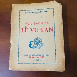 Mùa báo hiếu lễ vu lan 