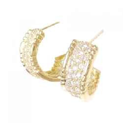 K18YG Pave Bông Tai Kim Cương - Hàng hiệu Chính hãng 872688