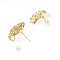 K18YG Bông tai kim cương 0.93CT - Hàng hiệu Authentic 868420