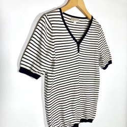 Áo Mongtoghi Hiệu Nhật Brand Human Woman , kẻ ngang chất mềm Size S M
  448587