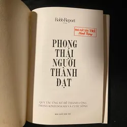 Phong Thái Người Thành Đạt.Tác giả: Robb Report (hoặc Nhiều tác giả). 1066107