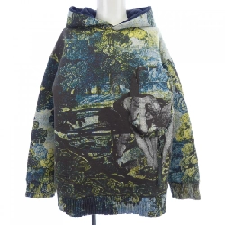 Áo khoác hoodie in họa tiết tapestry LOUIS VUITTON HIY18WTCH - Hàng hiệu Authentic