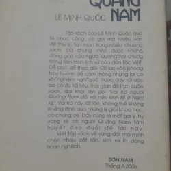 Lê Minh Quốc - NGƯỜI QUẢNG NAM (Ký & Tản văn) 745597