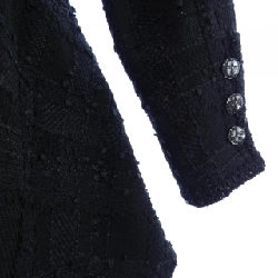 Áo khoác không cổ CHANEL 635390