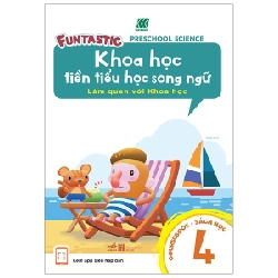 Khoa học tiền tiểu học song ngữ - Sách học 4 - SASBADI 2019 New 100% HCM.PO