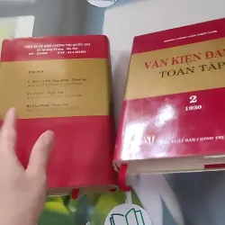 [MIỄN PHÍ BỌC SÁCH] [XƯA] Bộ Văn Kiện Đảng Toàn Tập (1924 - 1930) (1998) 990174