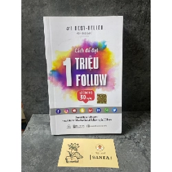 Cách để đạt 1 triệu Follow chỉ trong 30 ngày Sách kỹ năng STB0302 Rebooks.vn