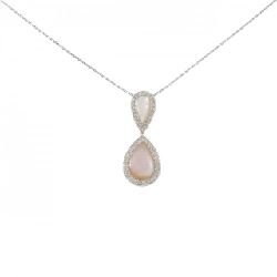 K18WG/750WG Mẹo trai Necklace - Hàng hiệu Authentic