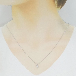 K18WG Dây chuyền kim cương 0.06CT - Hàng hiệu Chính hãng 862134