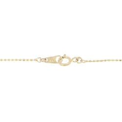 K18YG Solitaire Dây chuyền kim cương 0.19CT - Hàng hiệu Chính hãng 858966